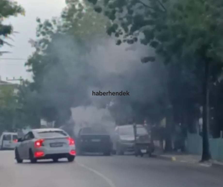 Rasimpaşa'da Dumanlar Yükseldi
