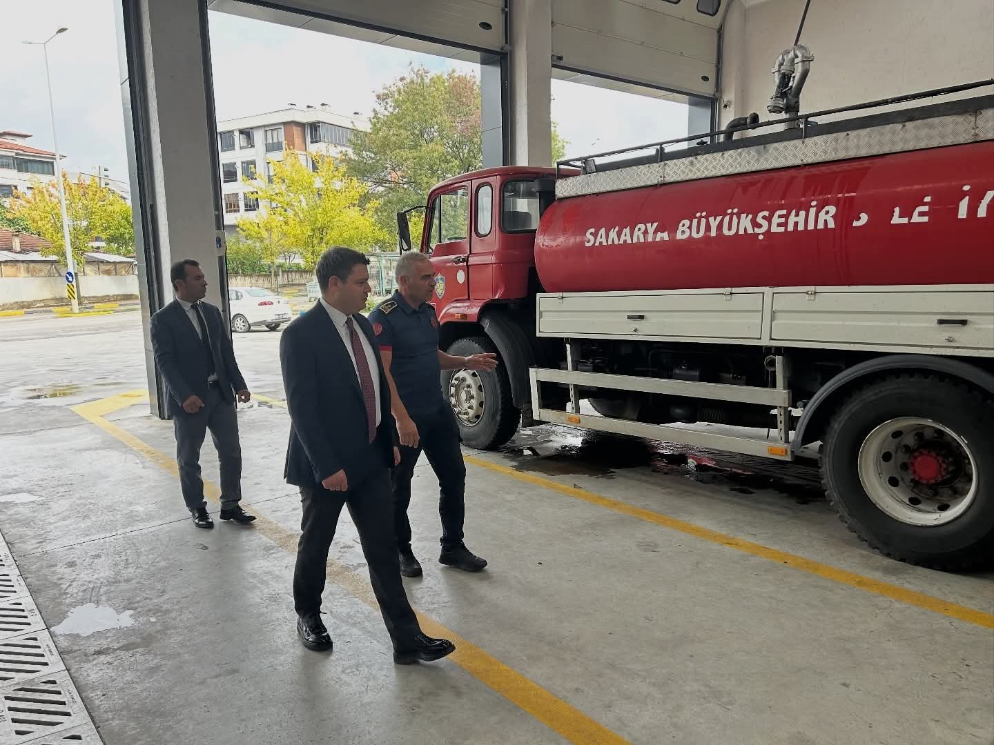 Kaymakam Gökpınar'dan ateş savaşçılarına ziyaret