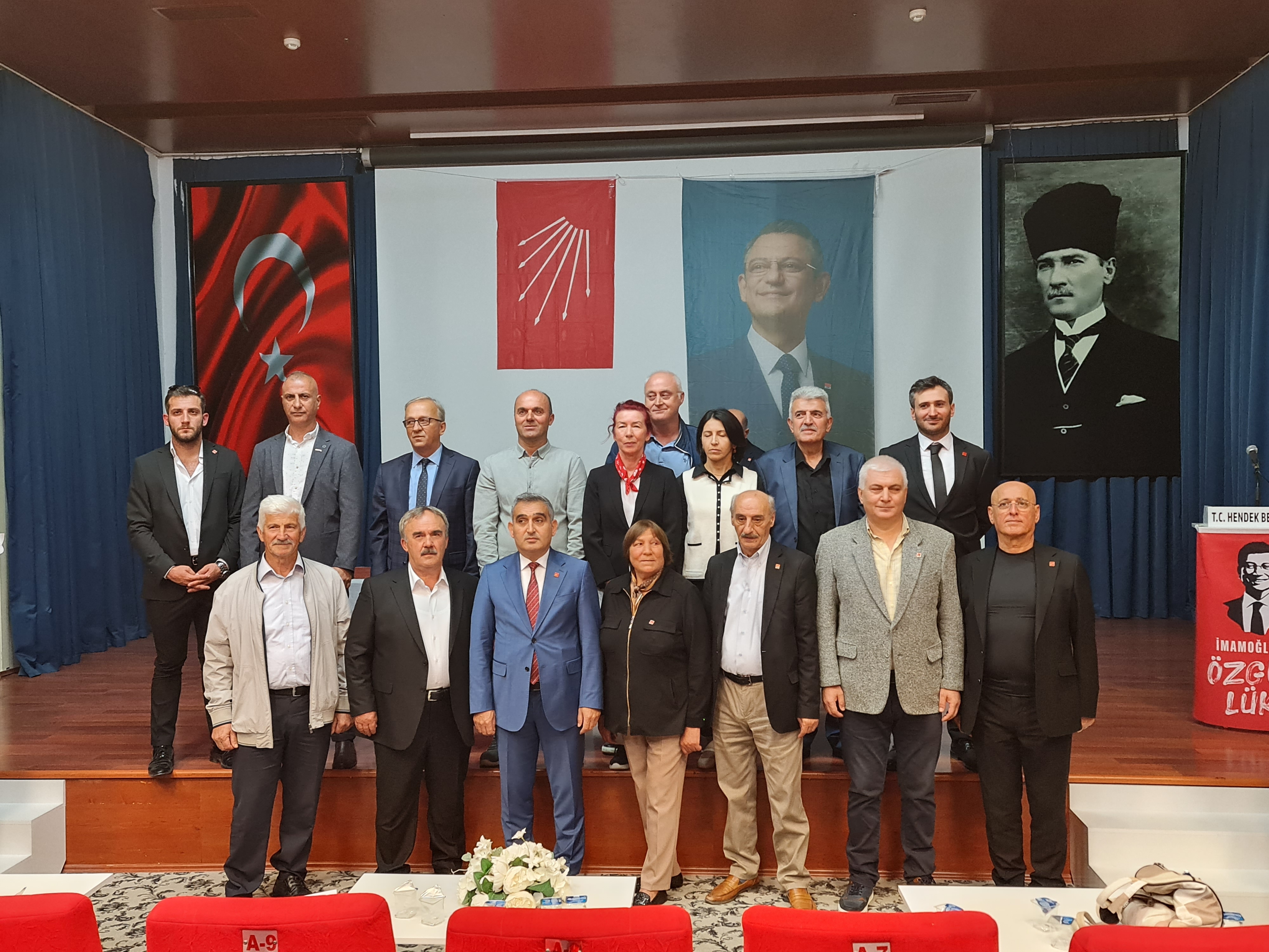CHP HENDEK İLÇE YÖNETİMİ GÖREV DAĞILIMI
