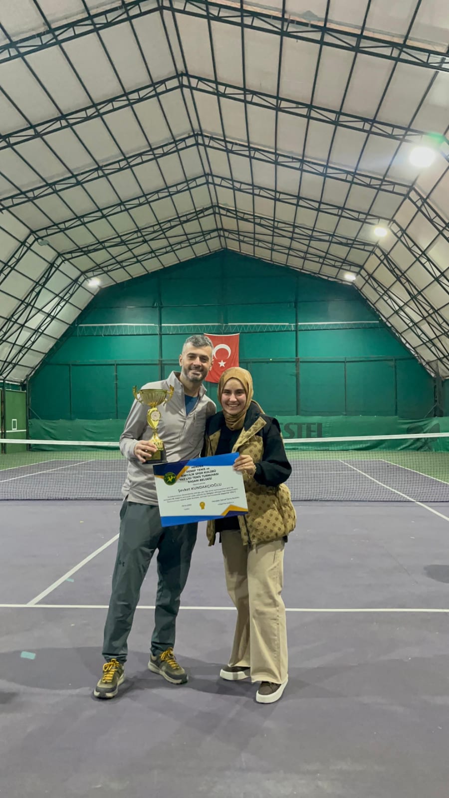 Hendek Denef Tenis Kulübü’nde Cumhuriyet Bayramı Coşkusu Kortlara Taşındı