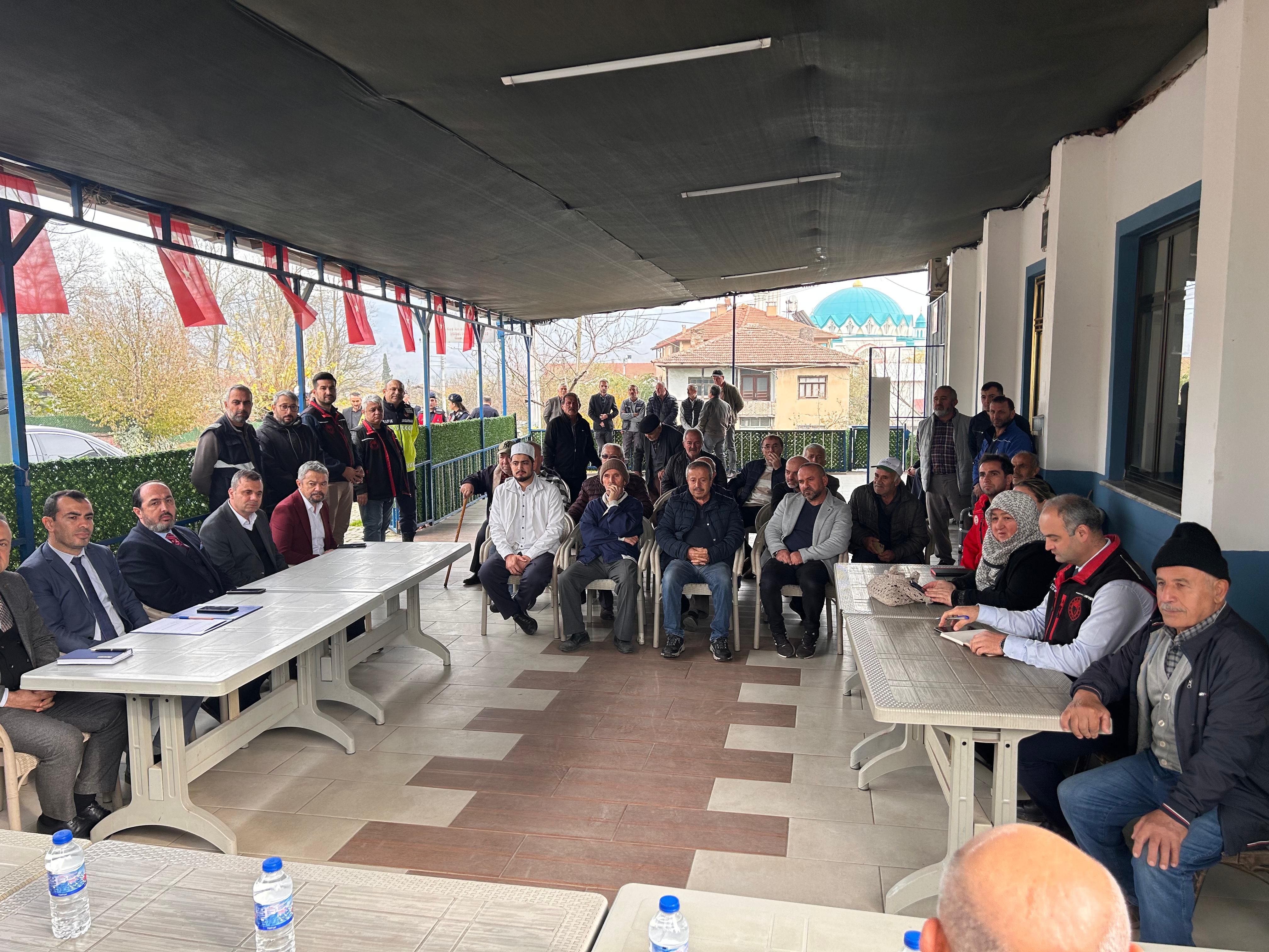 Kaymakam Gökpınar Halk Buluşmalarına devam ediyor