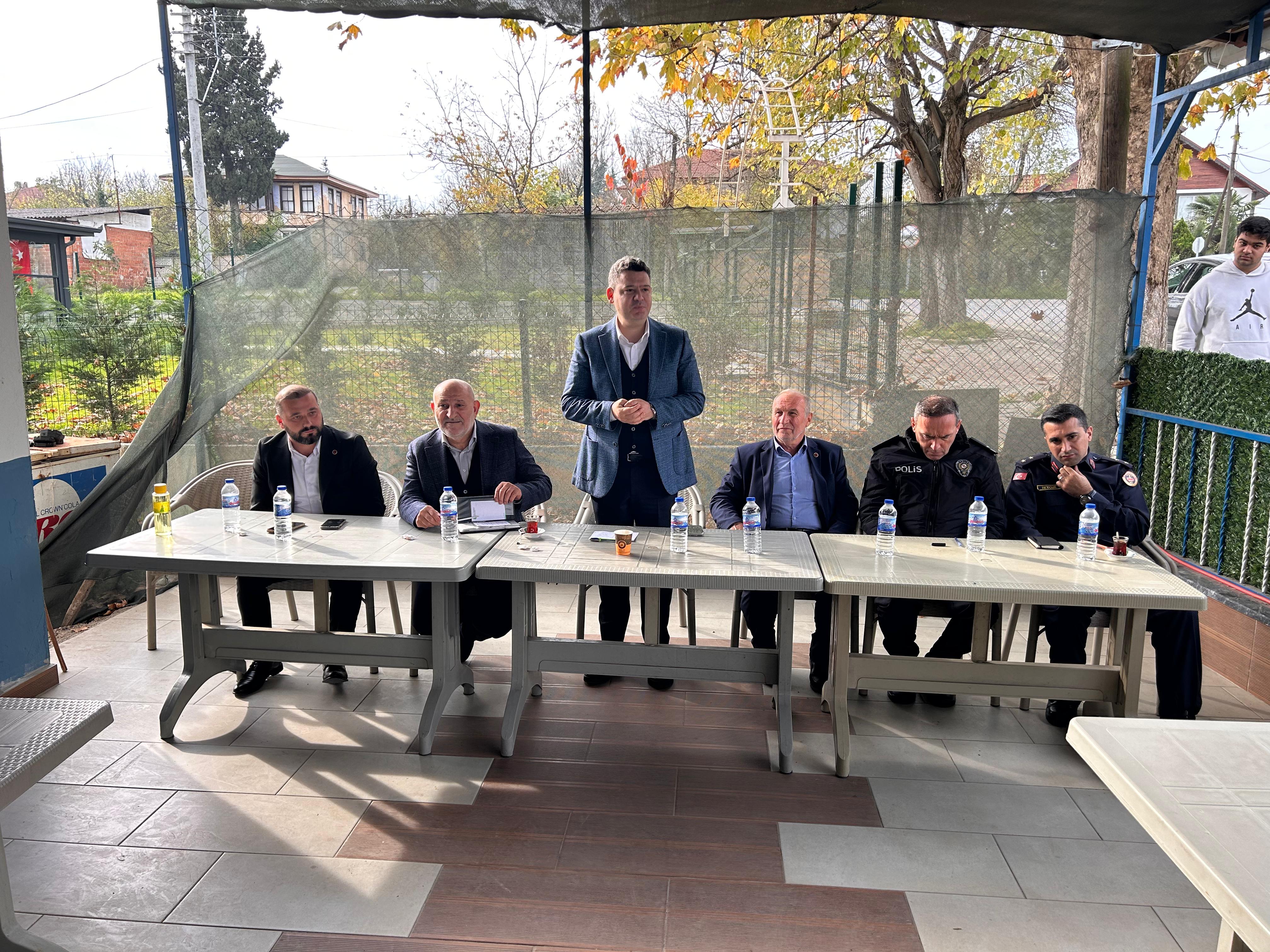 Kaymakam Gökpınar Halk Buluşmalarına devam ediyor