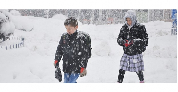 O okullar yarın tatil edildi