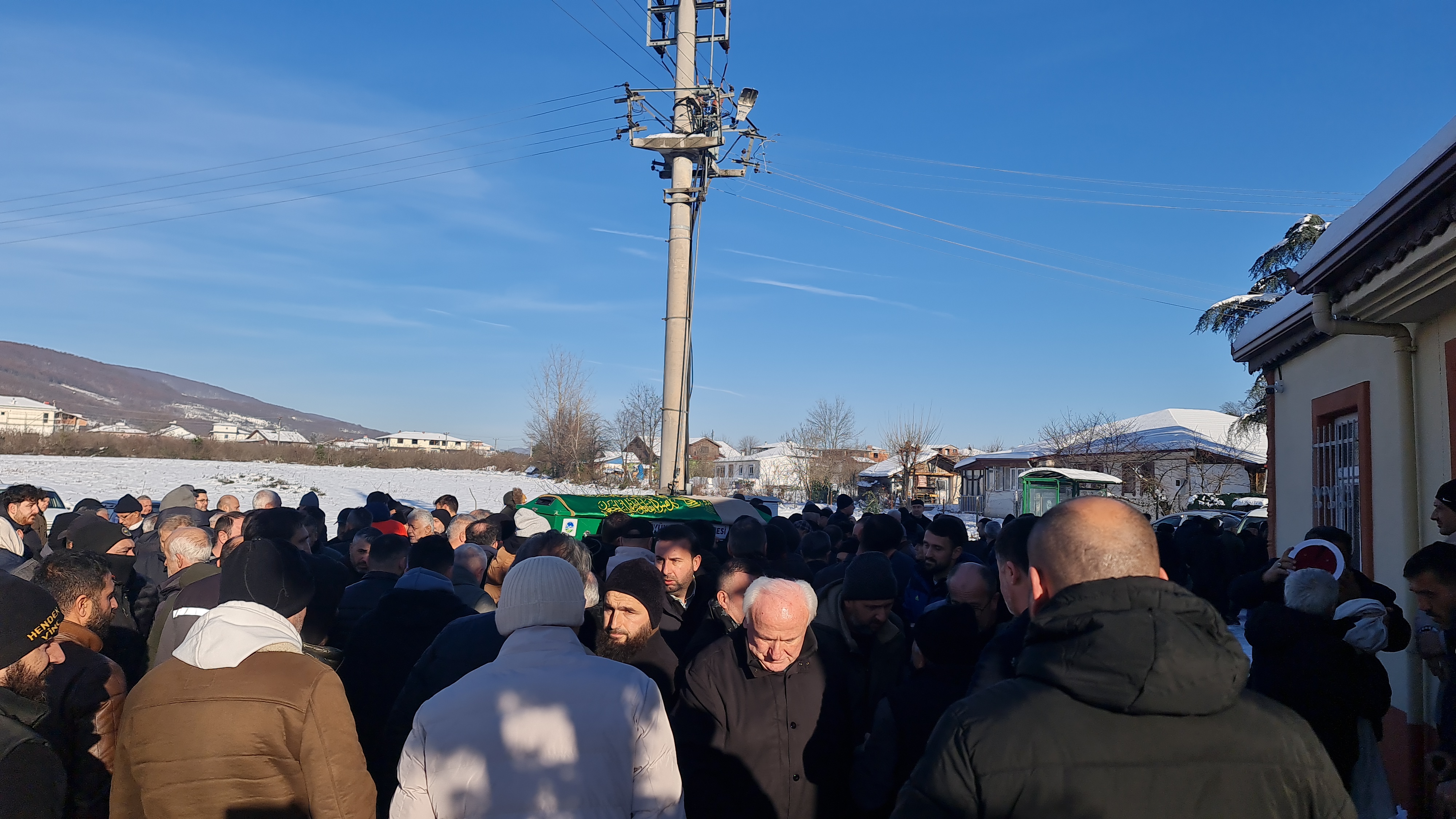 Taşkın dualarla son yolculuğuna uğurlandı