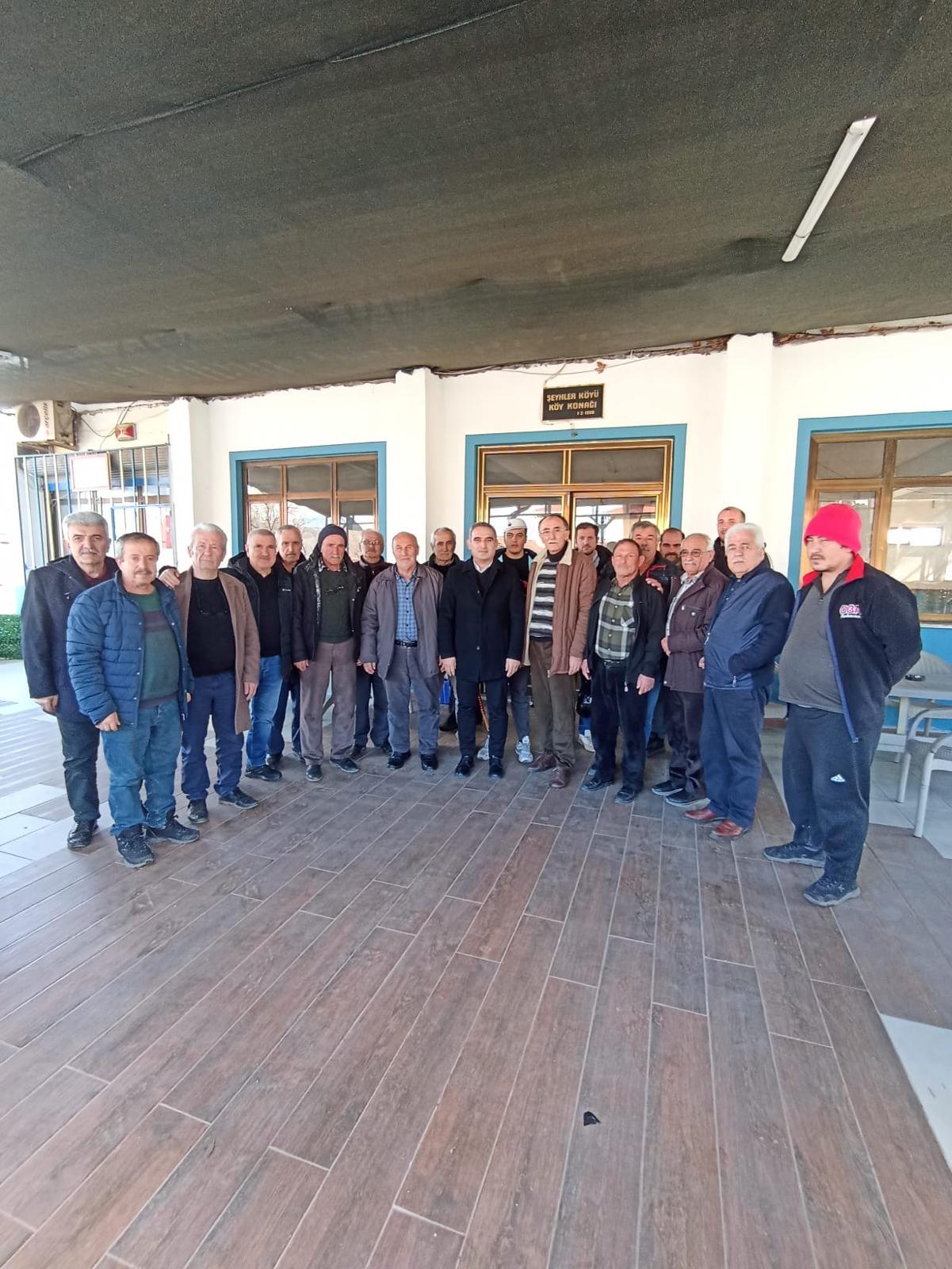 CHP İlçe Başkanı Bayraktar Mahalle ziyaretlerine devam ediyor