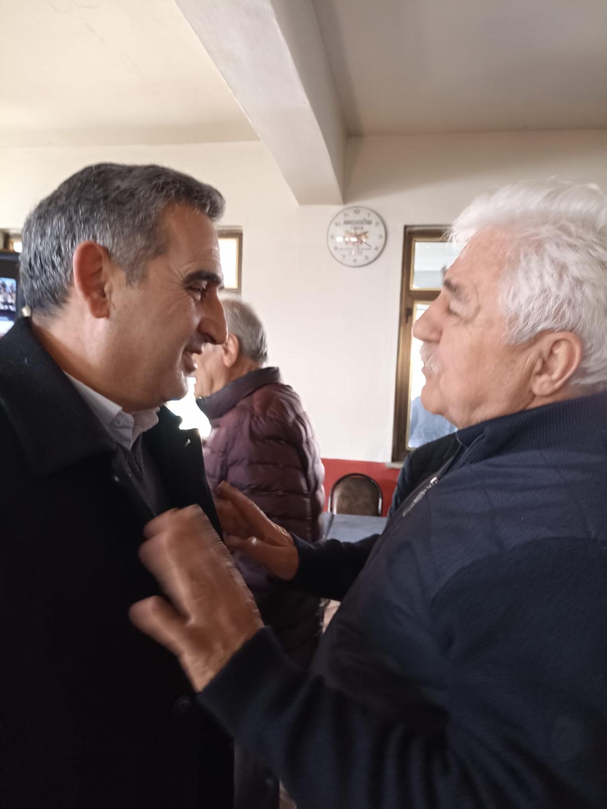 CHP İlçe Başkanı Bayraktar Mahalle ziyaretlerine devam ediyor