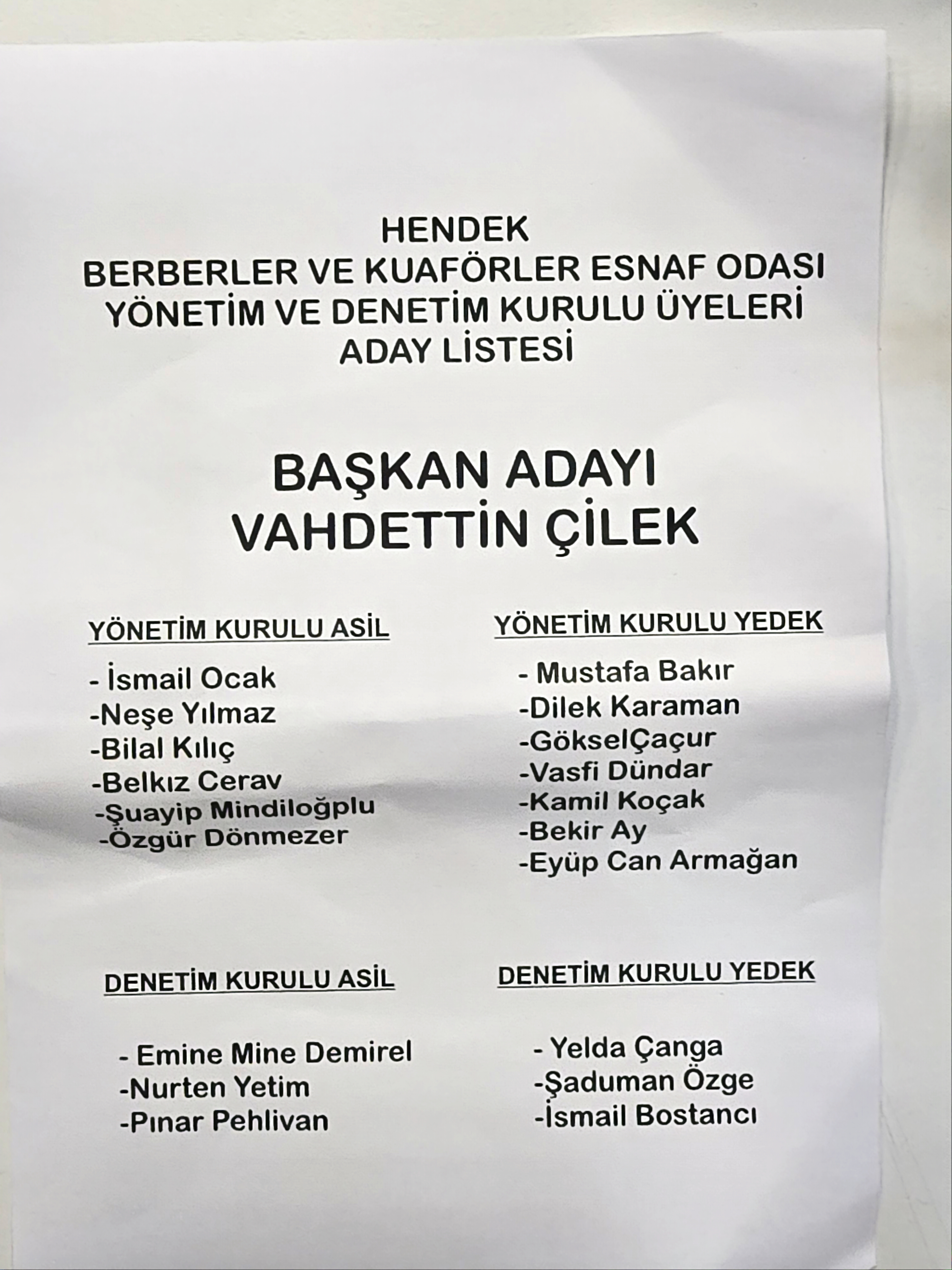 Hendek Berberler ve Kuaförler Odasında Çilek Dönemi devam ediyor