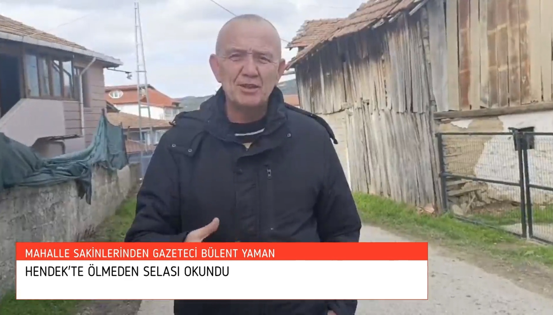 Hendek'te şok eden olay, Ölmeden selası okundu