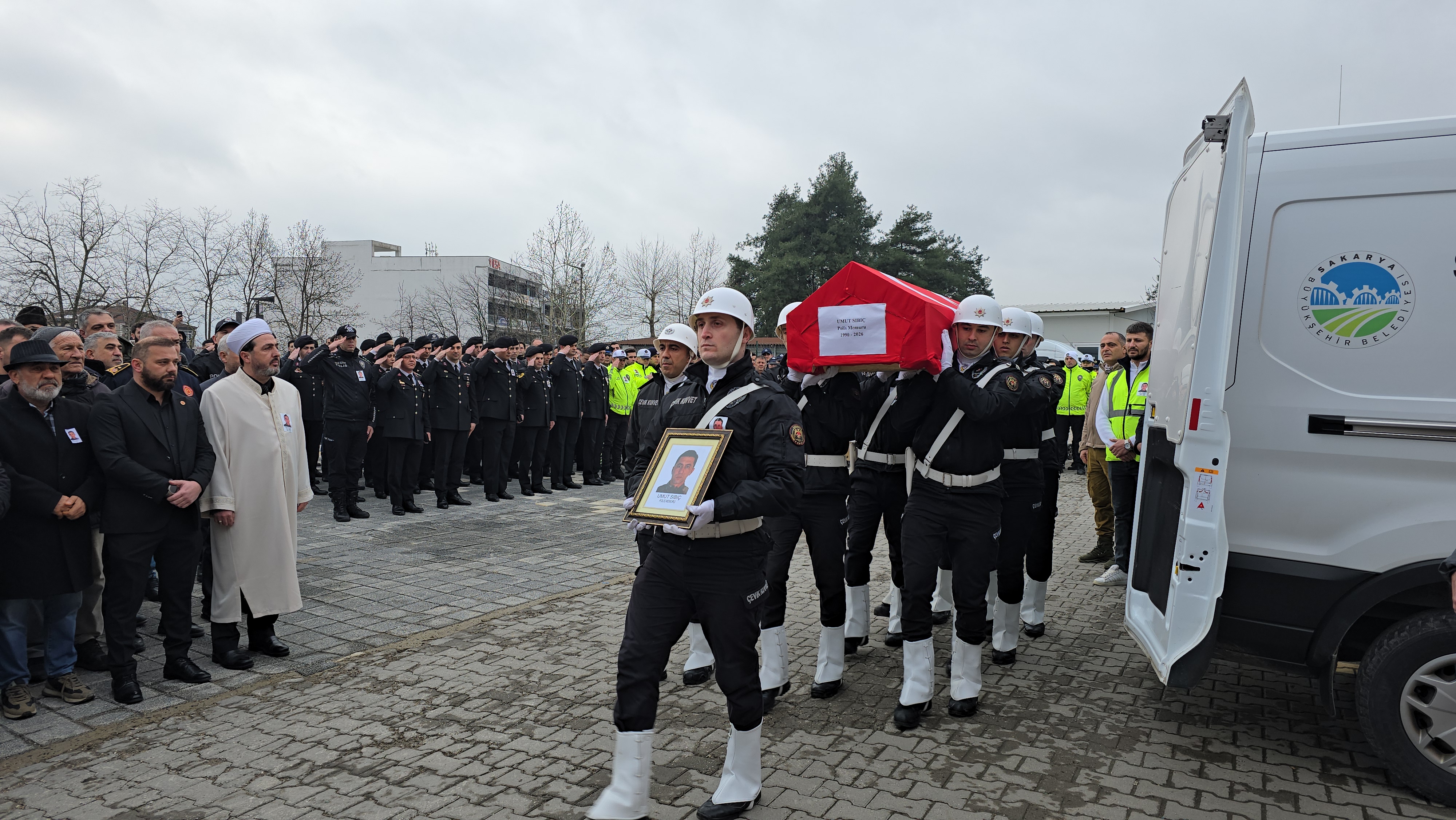 Polis Memuru Umut Sıbıç Hendek’te Törenle Uğurlandı