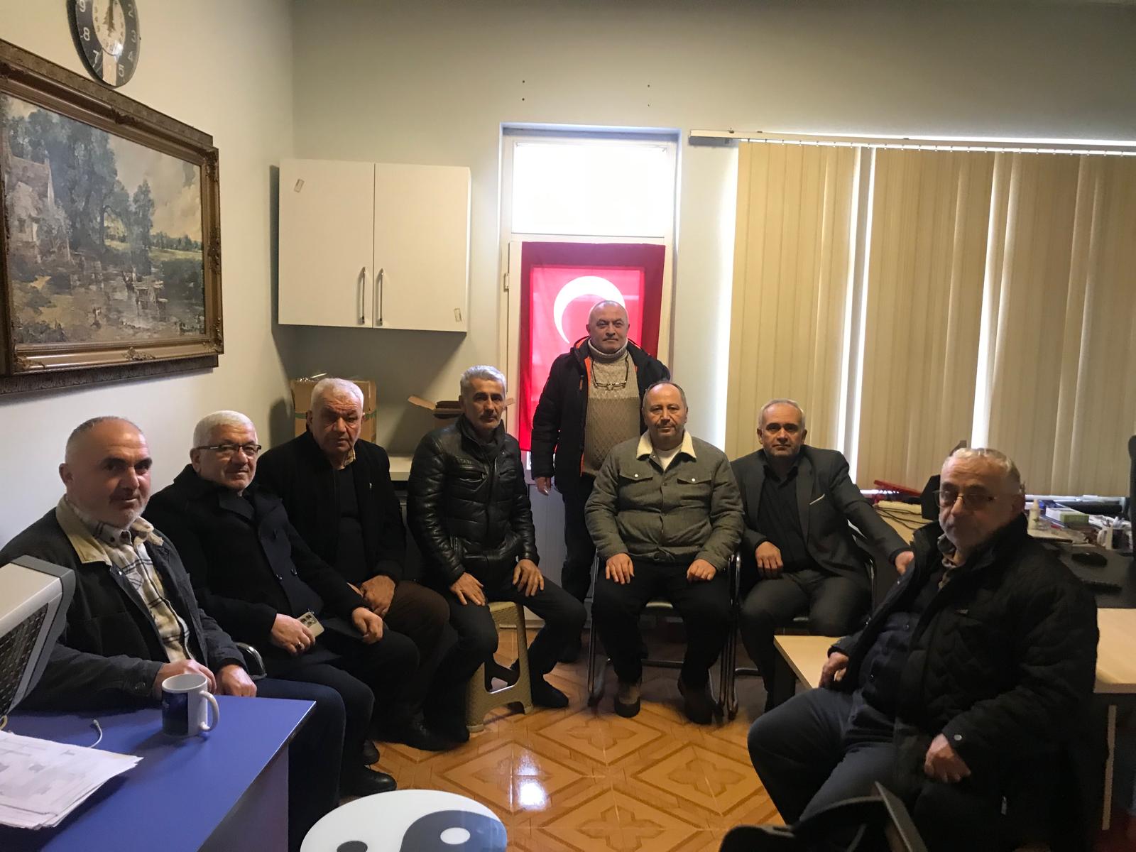 Ordulular Derneği Başkanı ve Yönetiminden Haberhendek'e Ziyaret