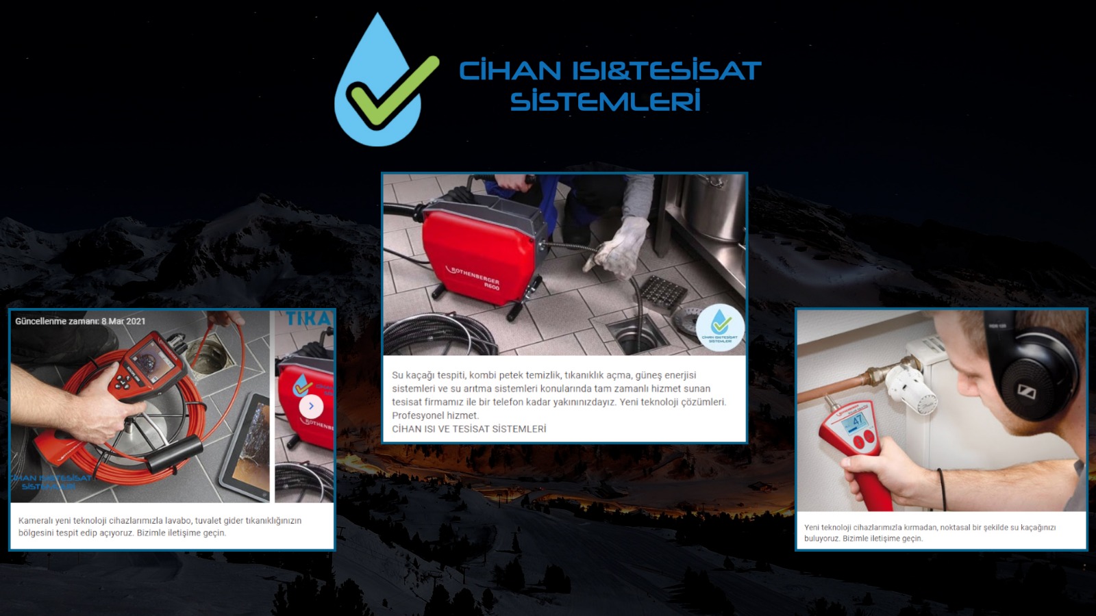 Cihan Isı ve Tesisat’tan Hendek’e Son Sistem Su Kaçağı Tespiti Hizmeti