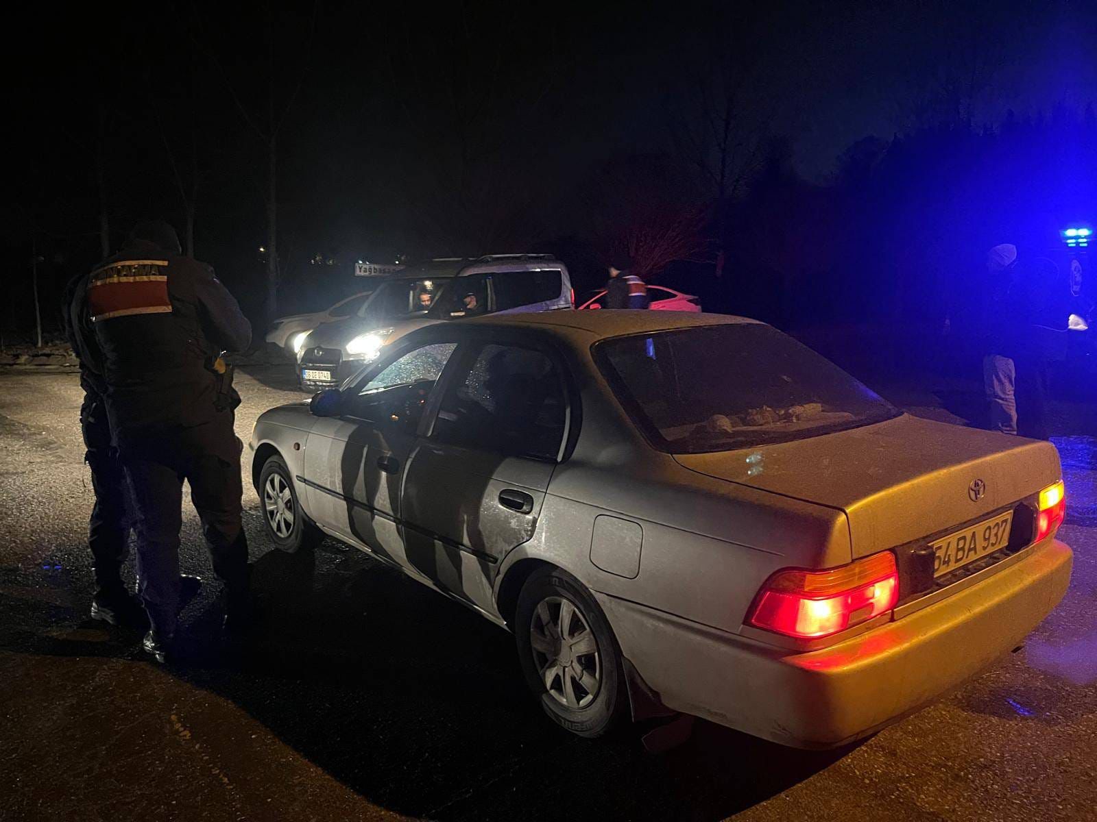 Hendek'te Polis ve Jandarma'dan huzur uygulaması