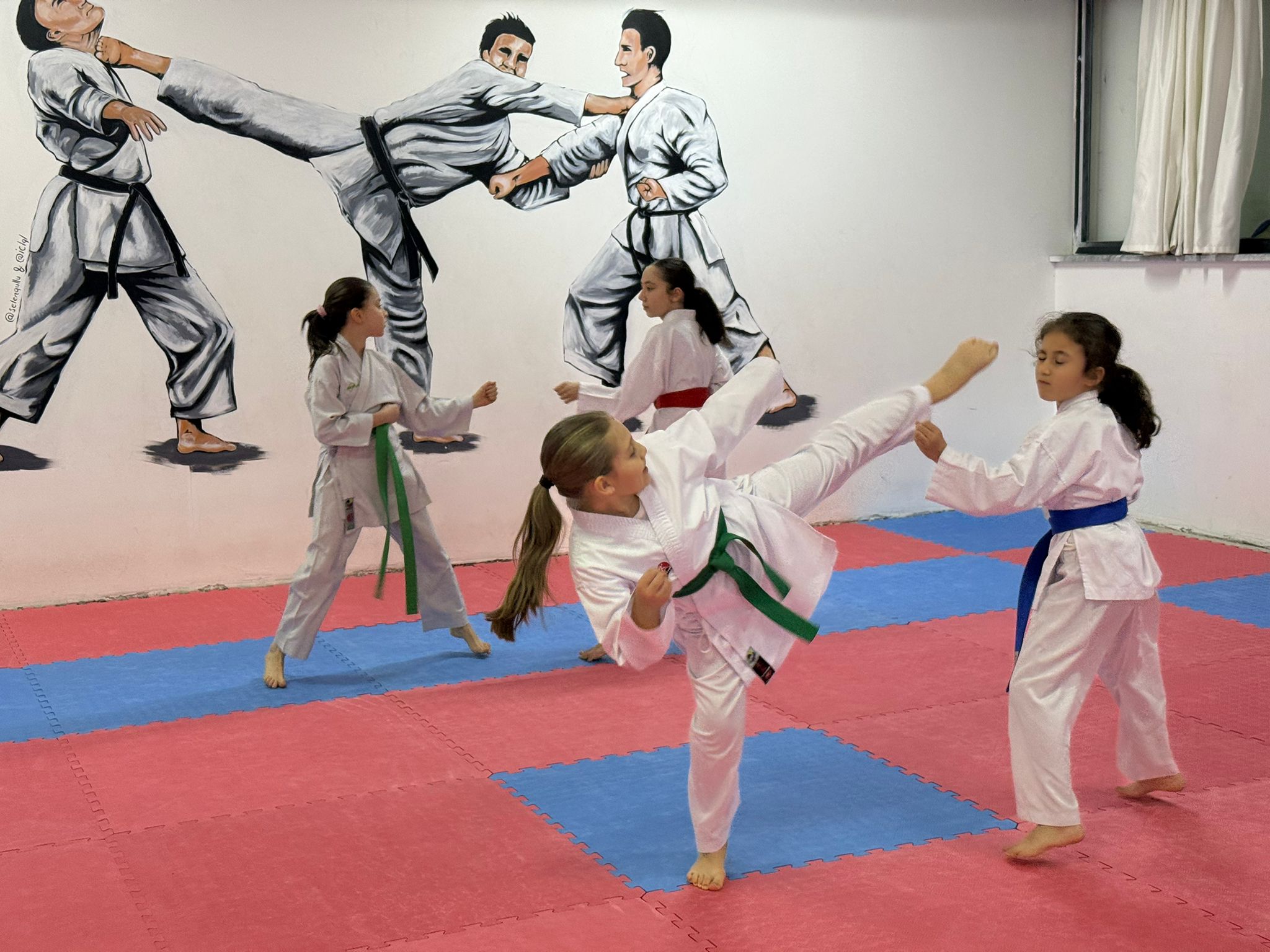 Hendek’te kuşak sevinci