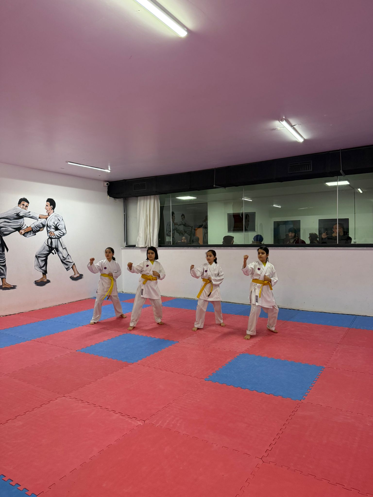 Hendek’te kuşak sevinci