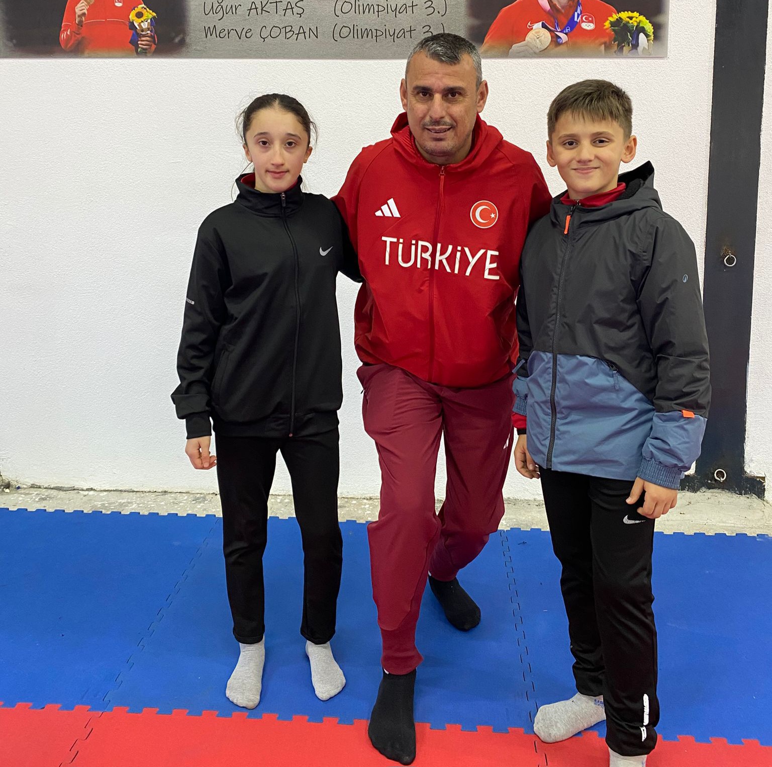 Mina ve Elyasa kampa katıldı