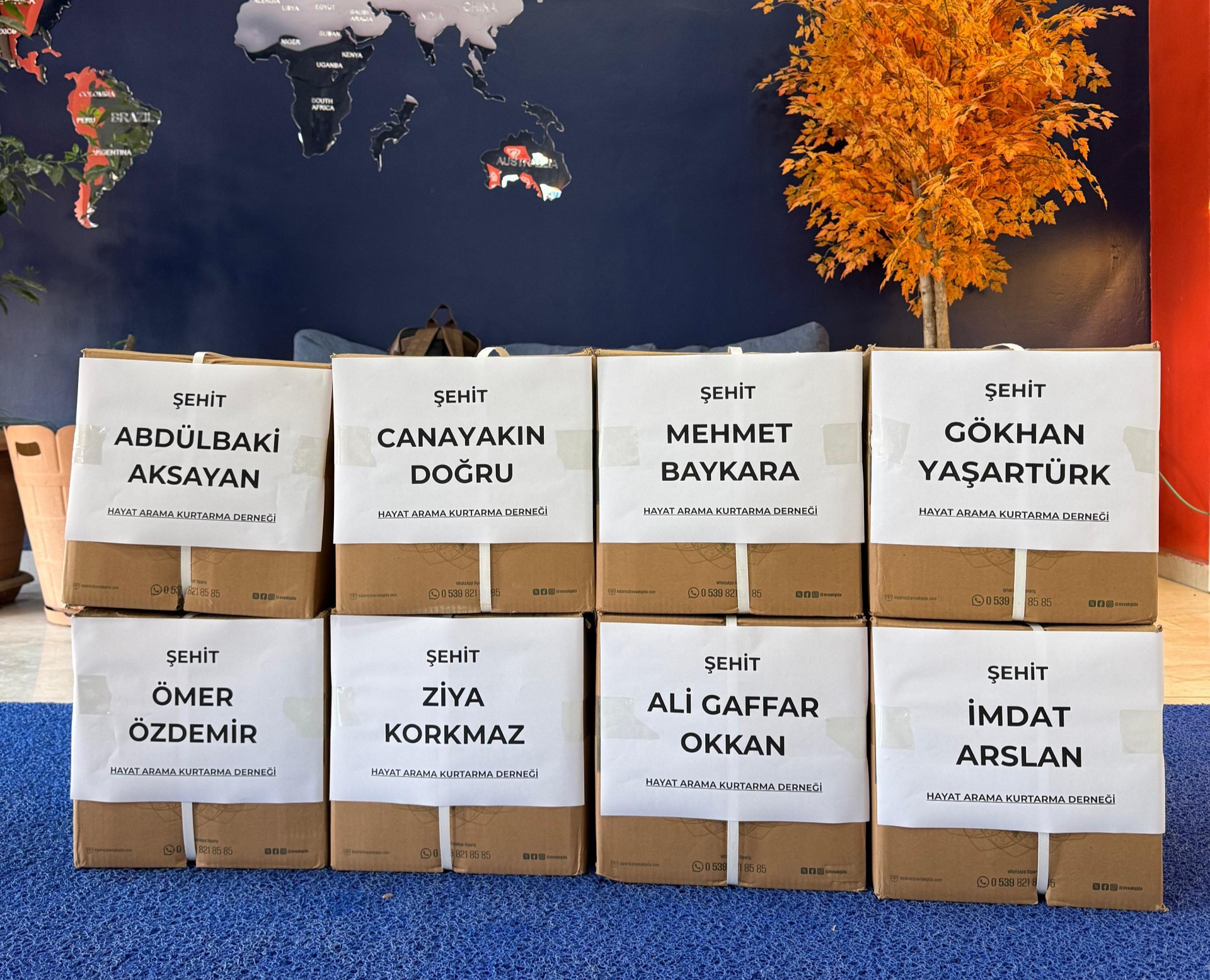 HAYAT ARAMA KURTARMA DERNEĞİ'NDEN RAMAZAN'DA ÇİFTE VEFA