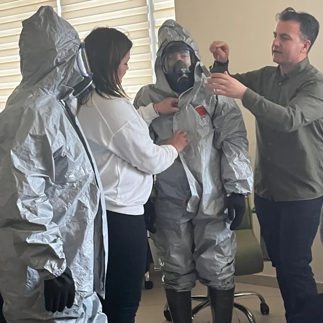 Hendek Devlet Hastanesi'nde KBRN Eğitimi