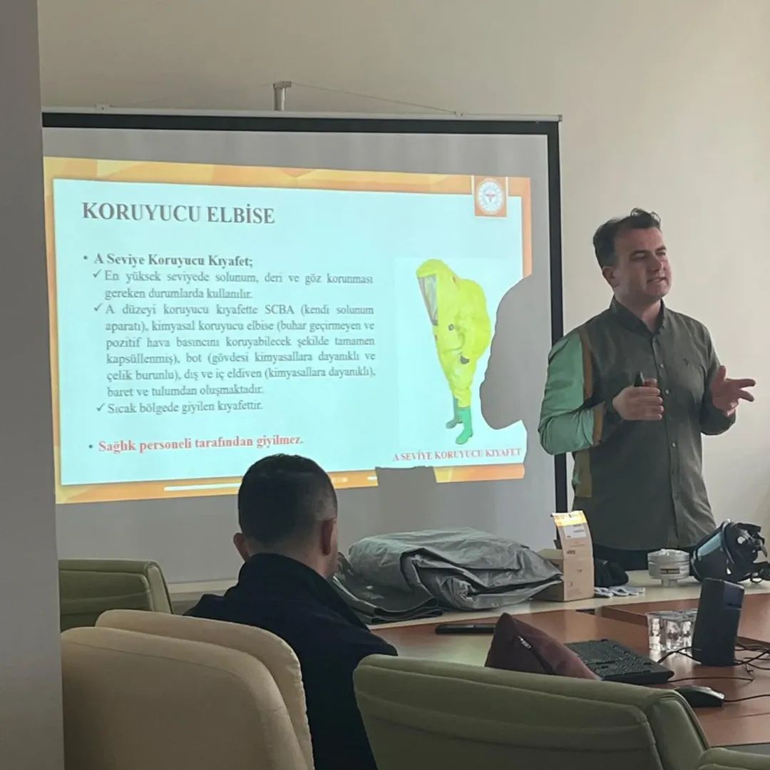 Hendek Devlet Hastanesi'nde KBRN Eğitimi