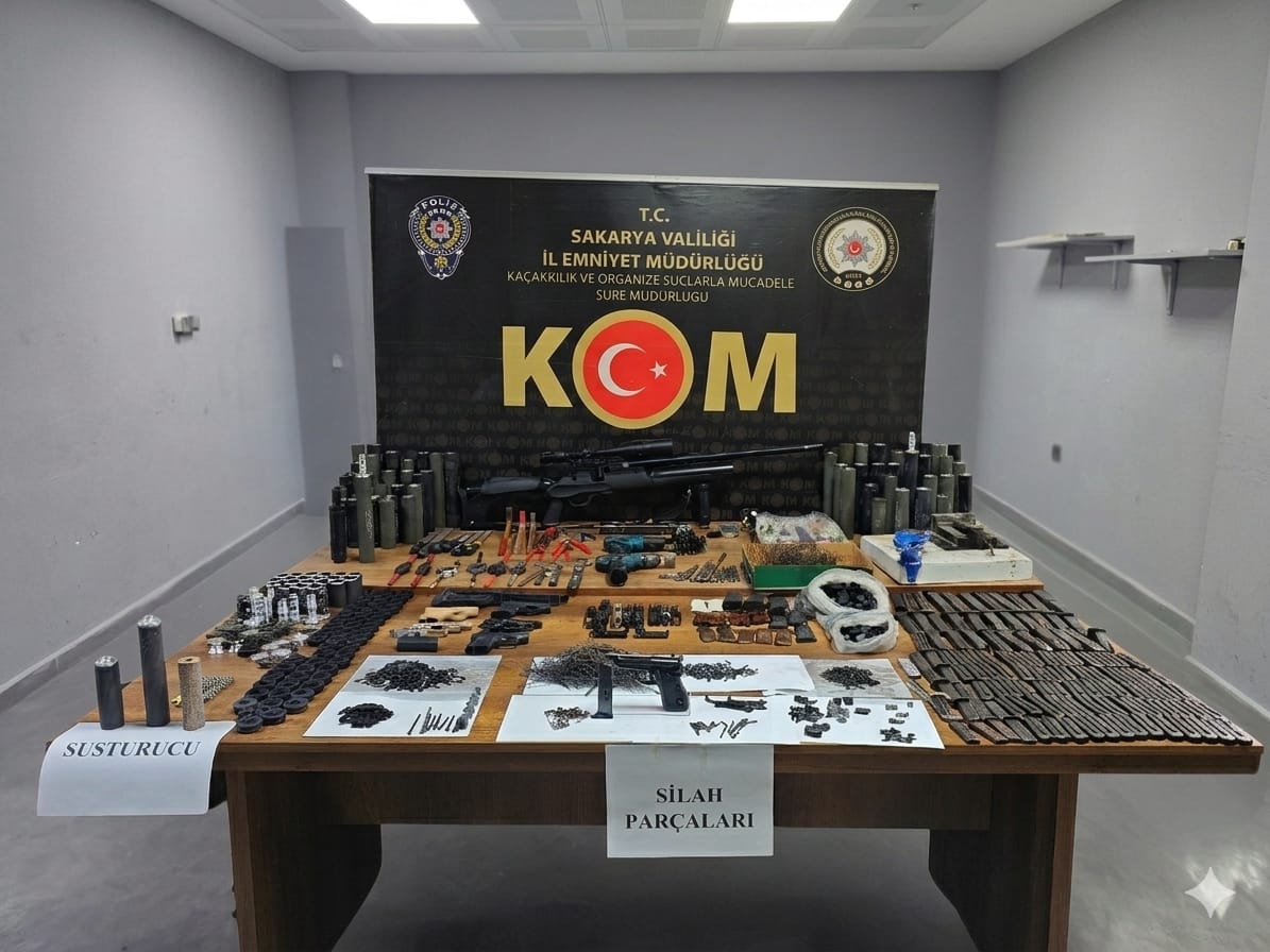 Ev değil silah imalathanesi