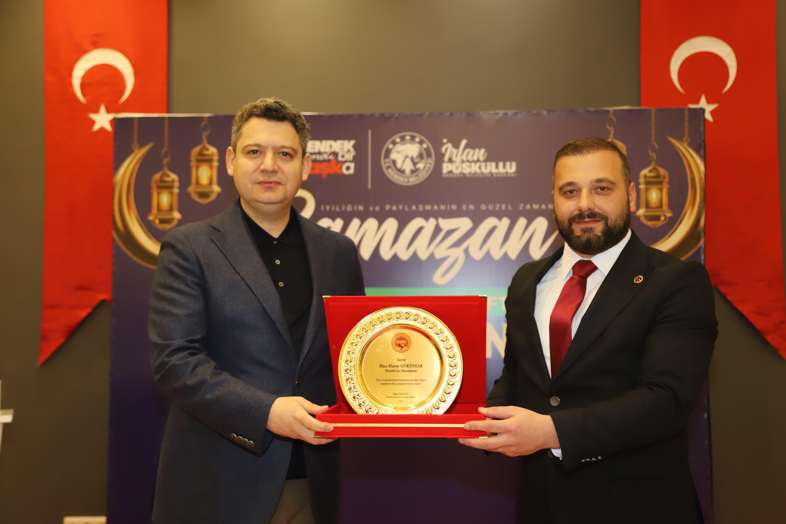 Hendek Protokolü Muhtarlarla İftar Sofrasında Buluştu