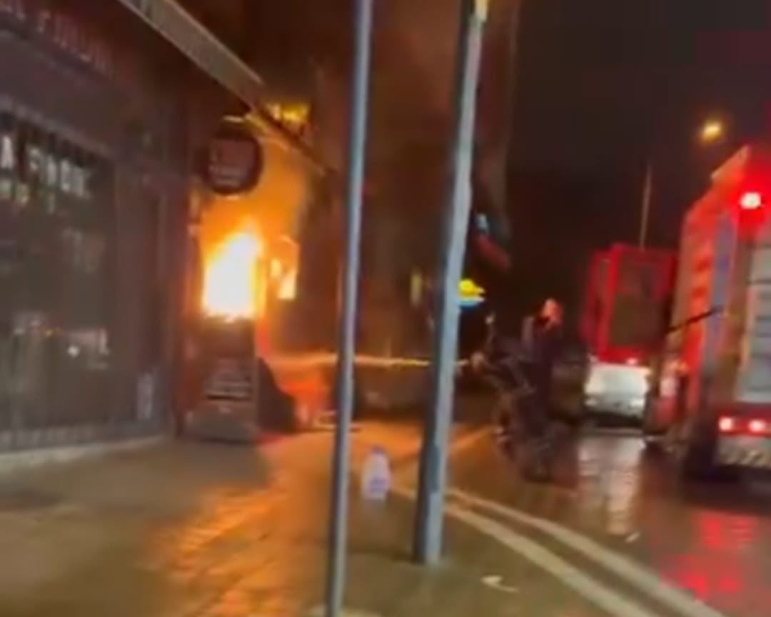 Yenimahalle’de çıkan yangın korkuttu