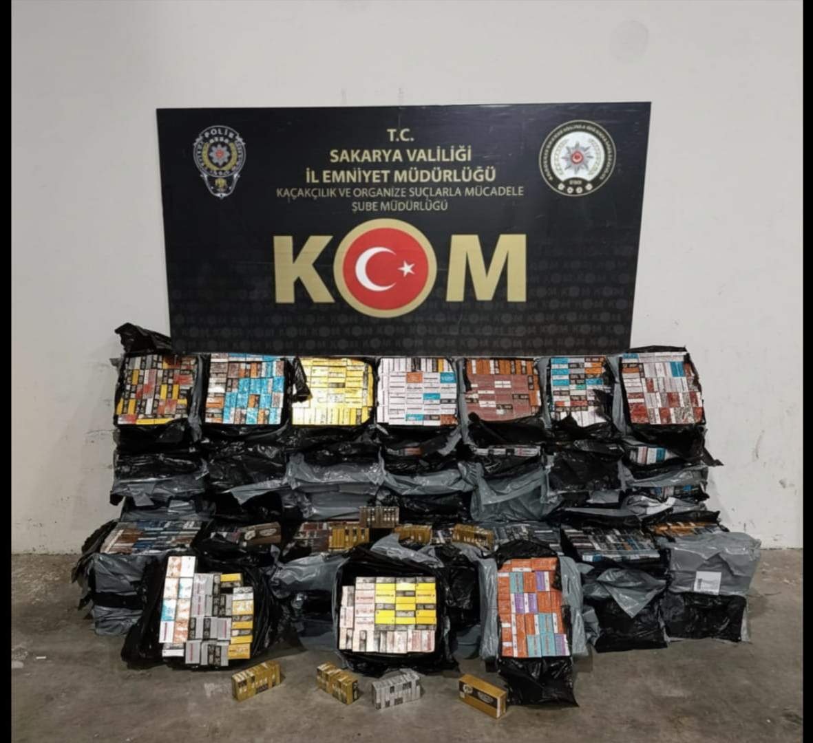 TEM’de kaçak tütün operasyonu