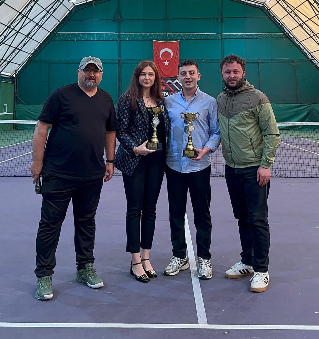Denef Tenis Kulübü’nde Double Mix Turnuva Heyecanı Sona Erdi