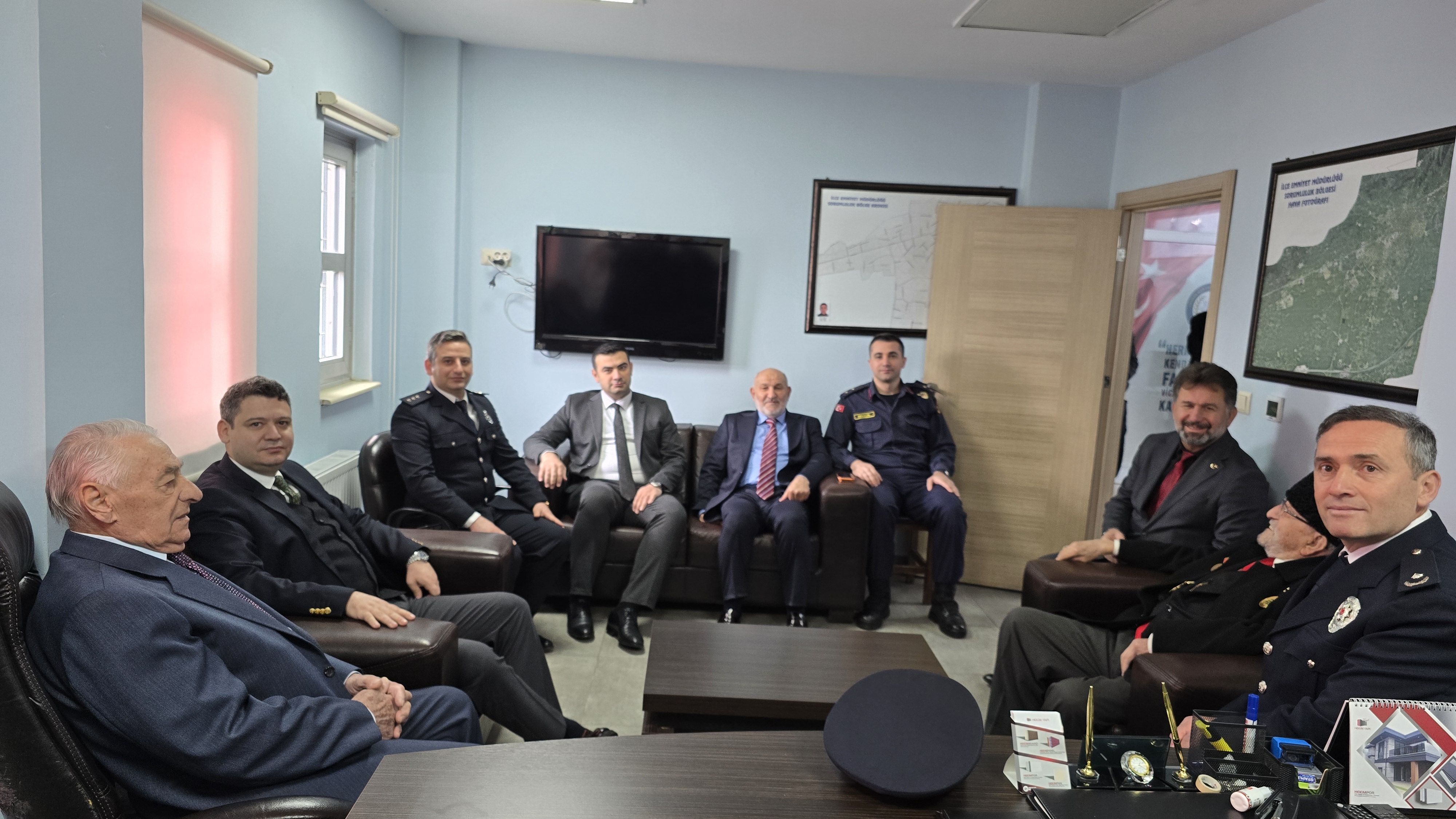Hendek’te Polis Haftası kutlandı