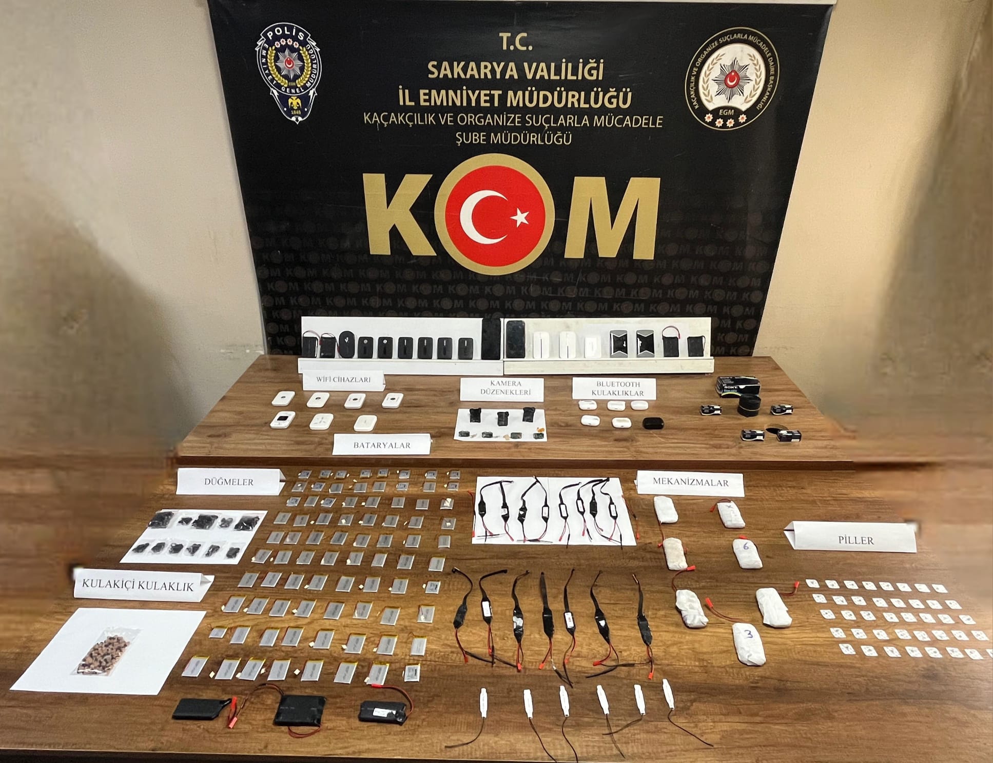 Sakarya merkezli kopya çetesine darbe