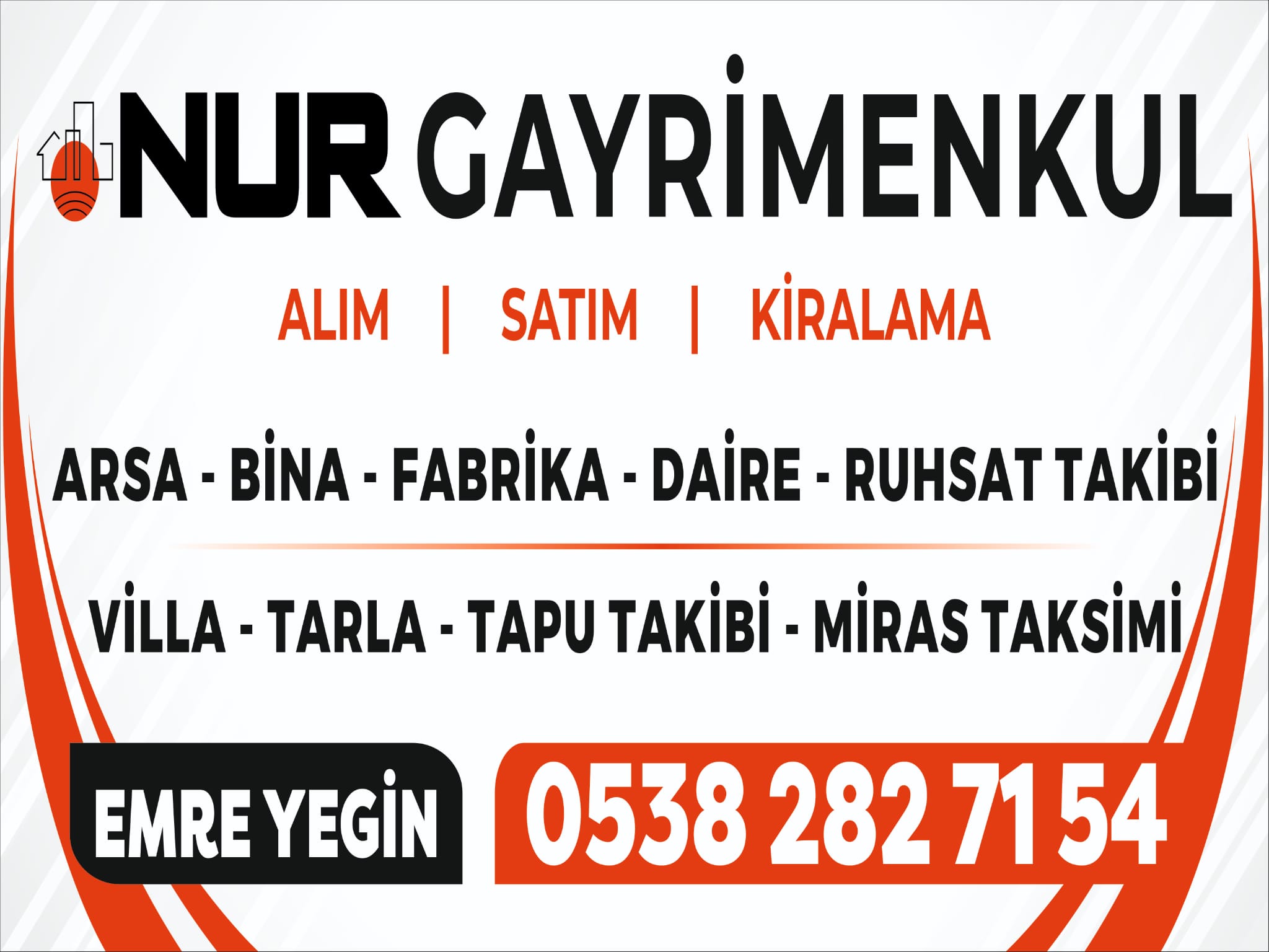 Nur Gayrimenkul'dan 1 Mayıs Mesajı