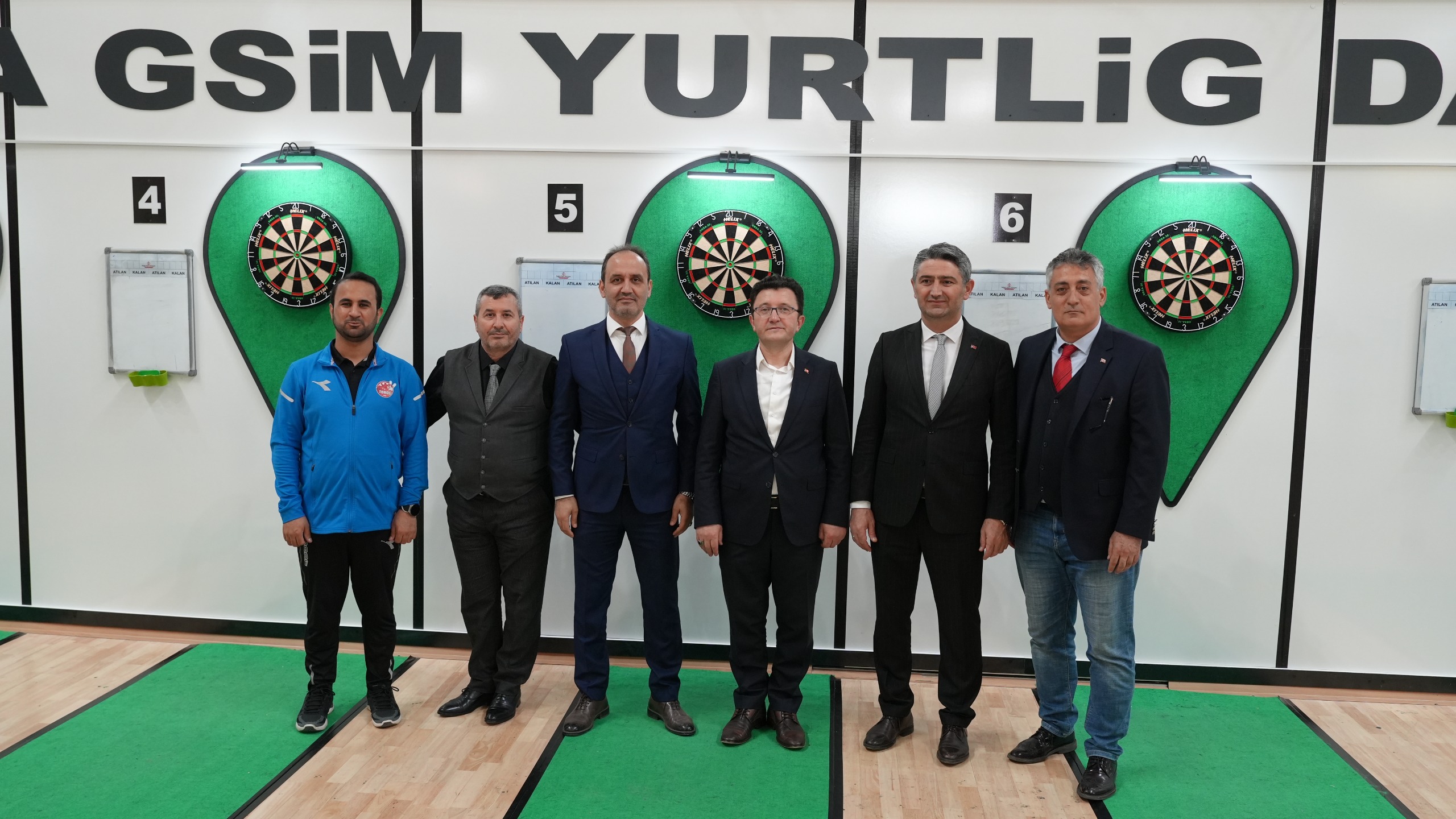 Yurtlig Batı Bölgesi Dart Turnuvası Hendek'te düzenlendi
