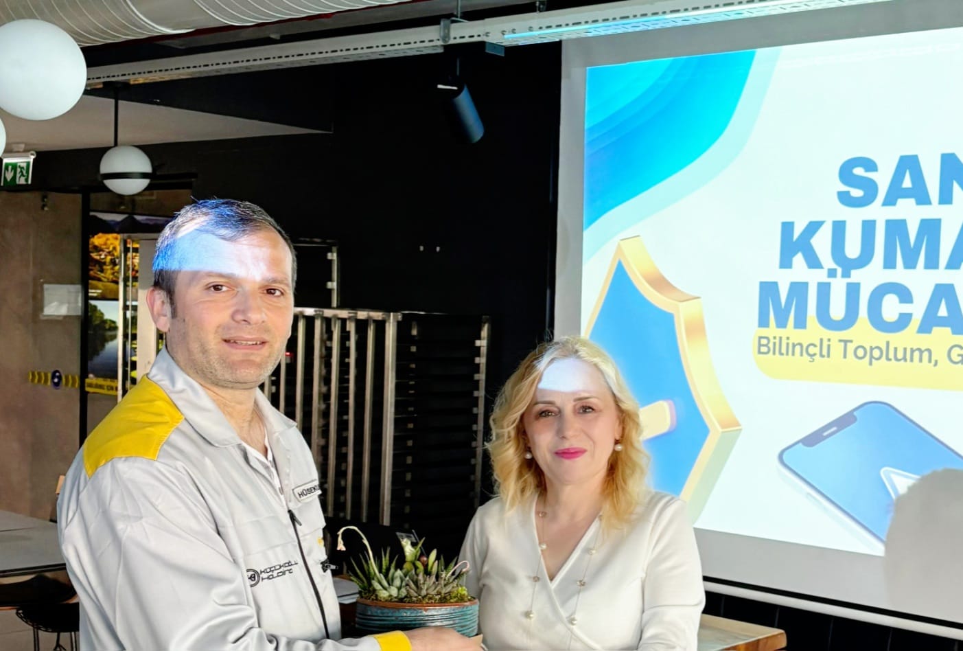 FABRİKA ÇALIŞANLARINA  SANAL  KUMAR BAĞIMLILIĞI EĞİTİMİ  VERİLDİ