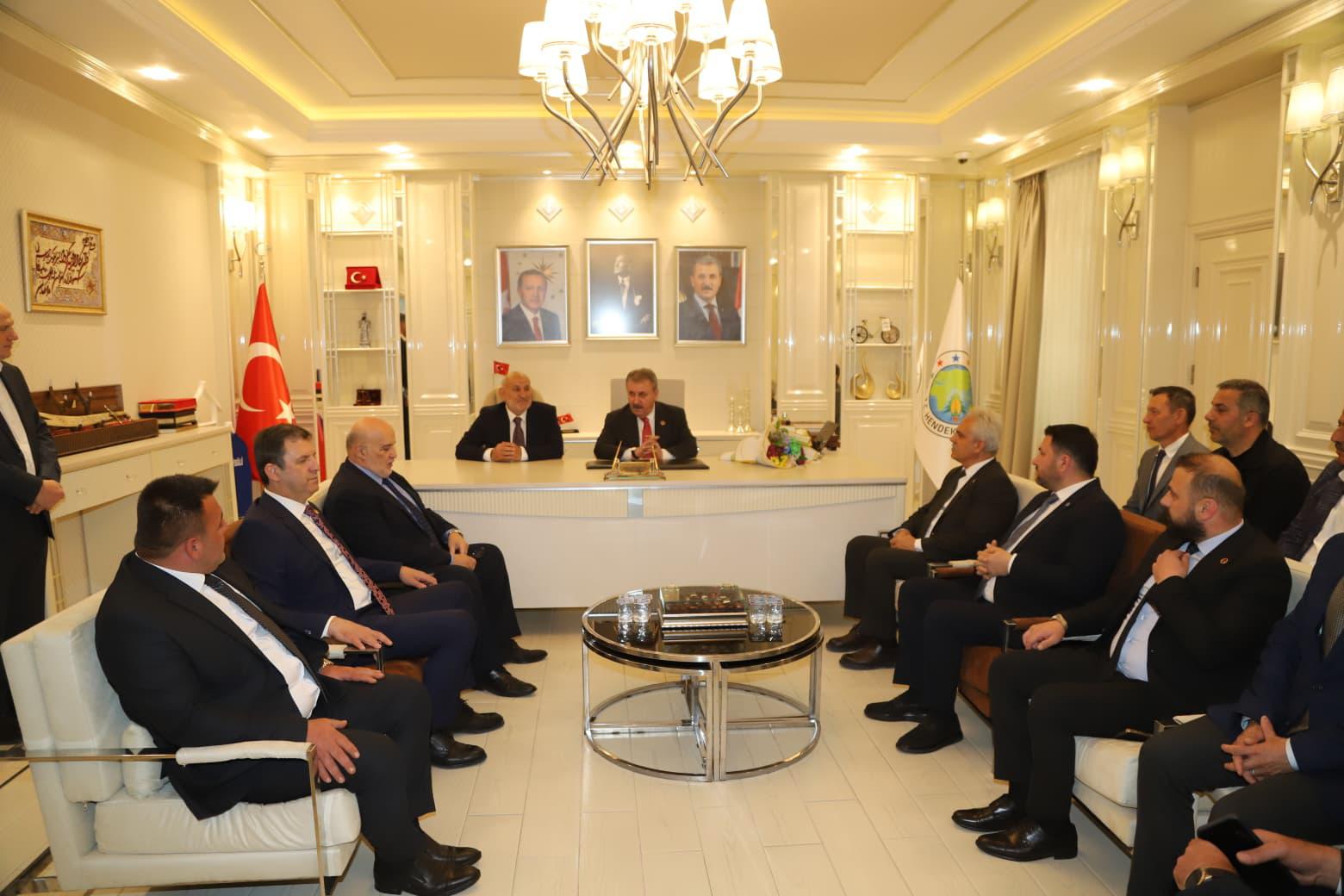 BÜYÜK BİRLİK PARTİSİ GENEL BAŞKANI MUSTAFA DESTİCİ SAKARYA’DA