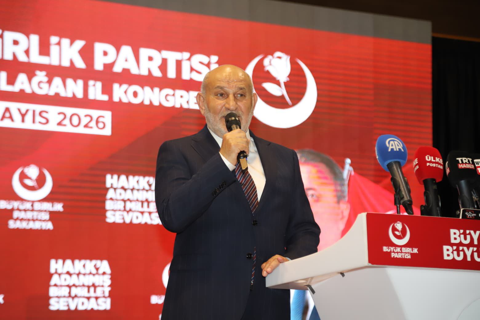 BÜYÜK BİRLİK PARTİSİ GENEL BAŞKANI MUSTAFA DESTİCİ SAKARYA’DA