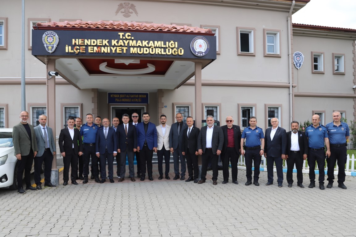 HENDEK’TE KURBAN BAYRAMI ÖNCESİ PROTOKOL BAYRAMLAŞTI