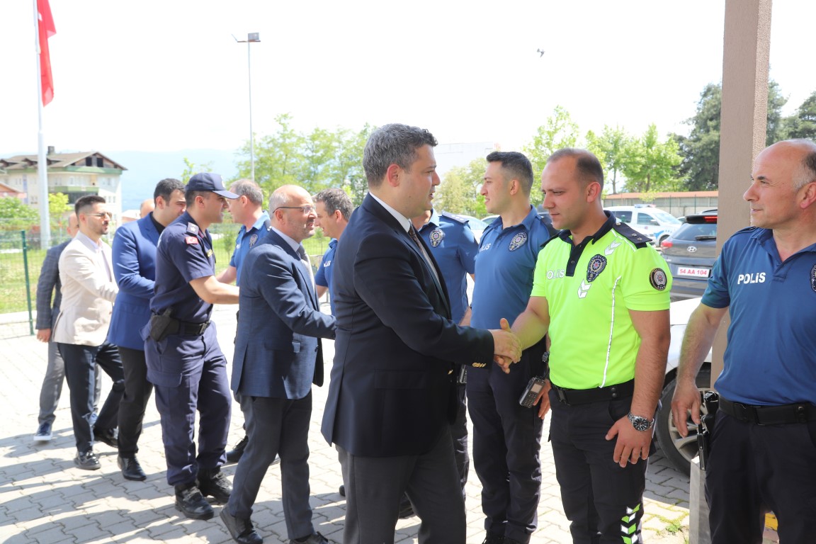 HENDEK’TE KURBAN BAYRAMI ÖNCESİ PROTOKOL BAYRAMLAŞTI