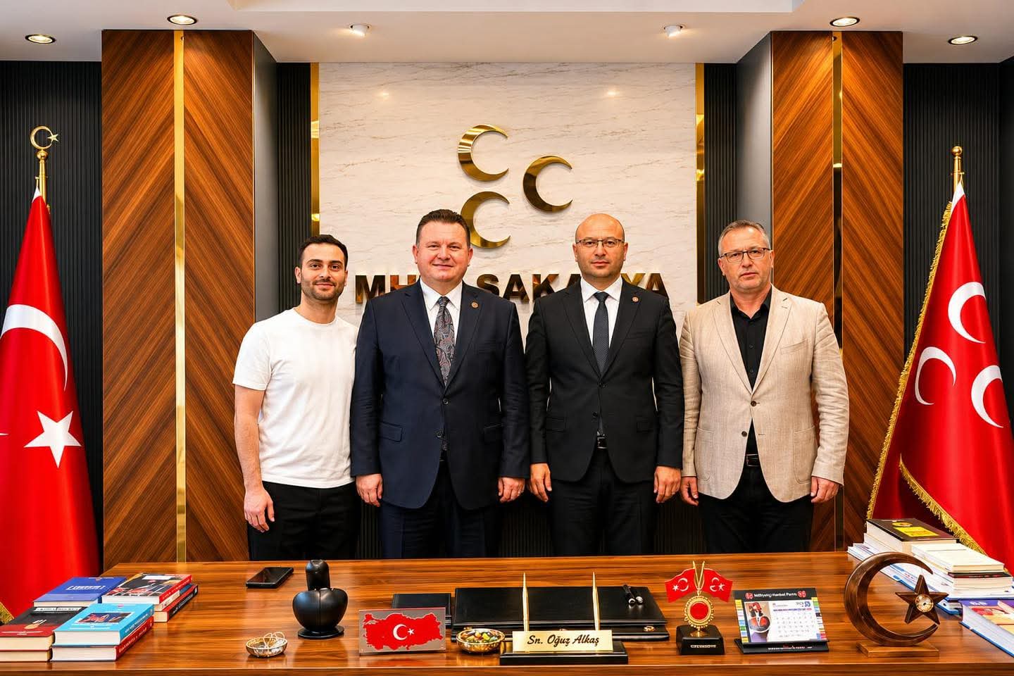 MHP İl teşkilatında coşkulu bayramlaşma