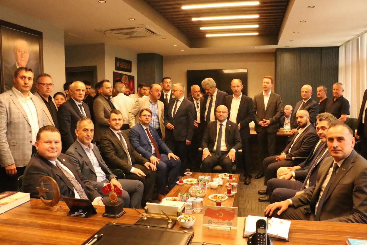 MHP İl teşkilatında coşkulu bayramlaşma
