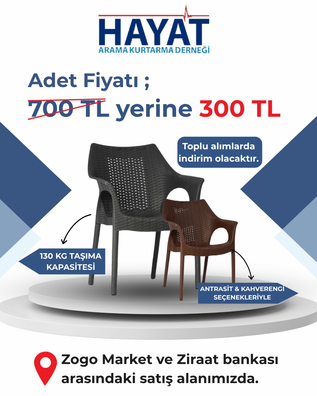 Hayat Arama Kurtarma Derneği’nden Kampanya