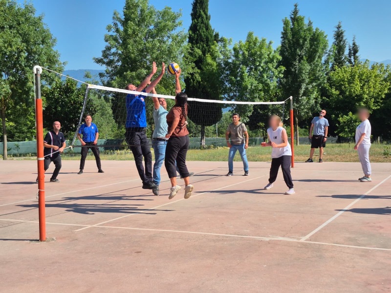 Hendek Kadın Açık Ceza İnfaz Kurumu'nda Voleybol Turnuvasında Şampiyon Filenin Koruyucuları