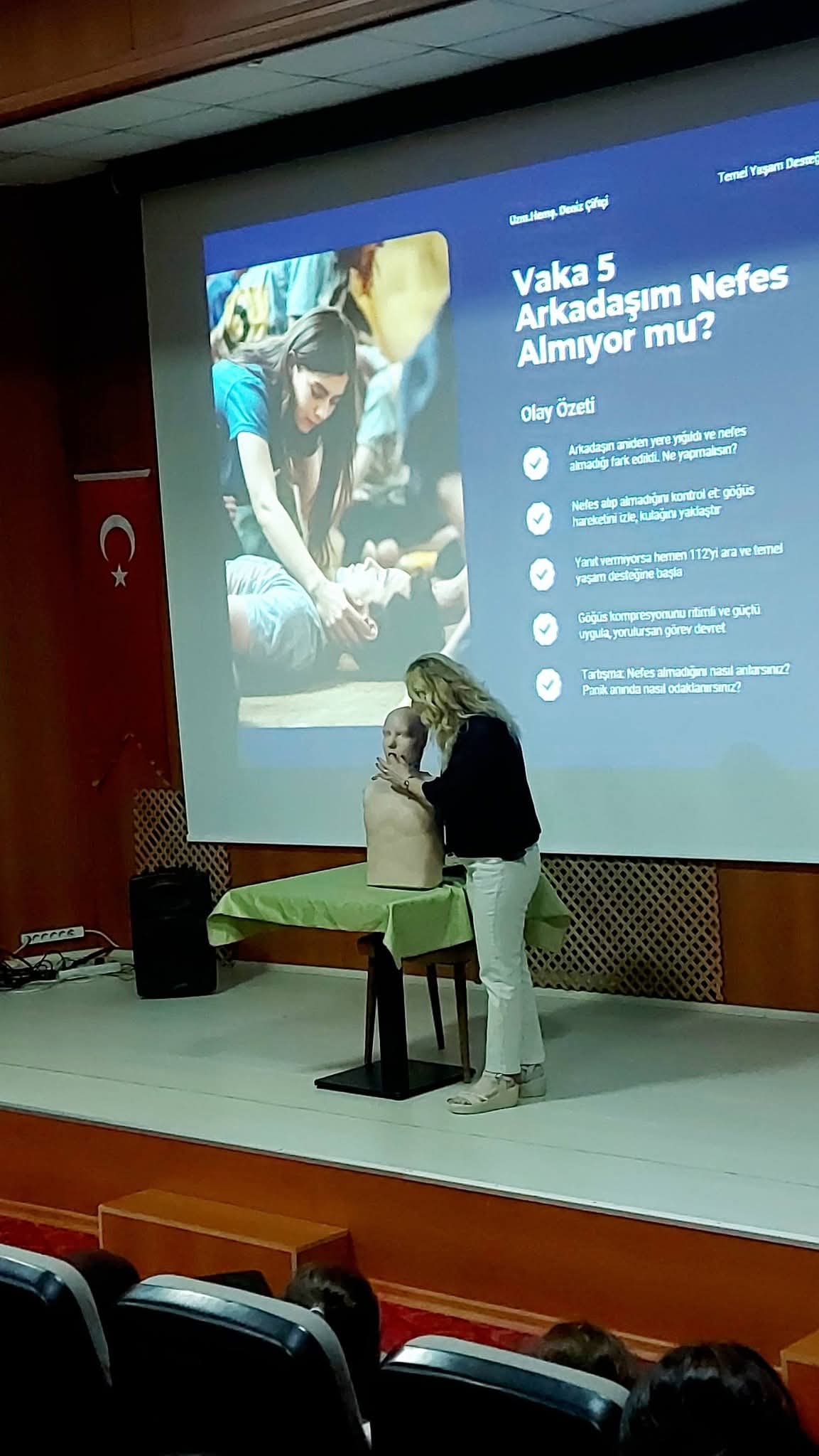 HENDEK'TE ÇOCUKLARA İLKYARDIM UYGULAMALARINDA EMPATİ VE BECERİ EĞİTİMİ
