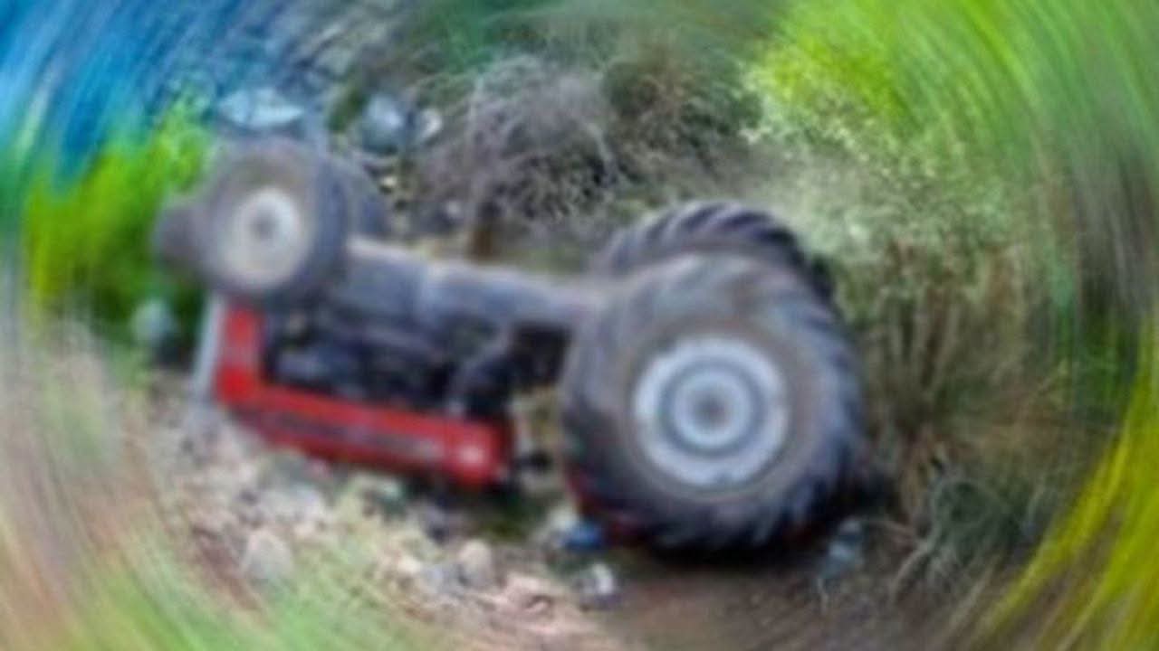 Feci Kaza Traktör Sürücüsü Hayatını Kaybetti