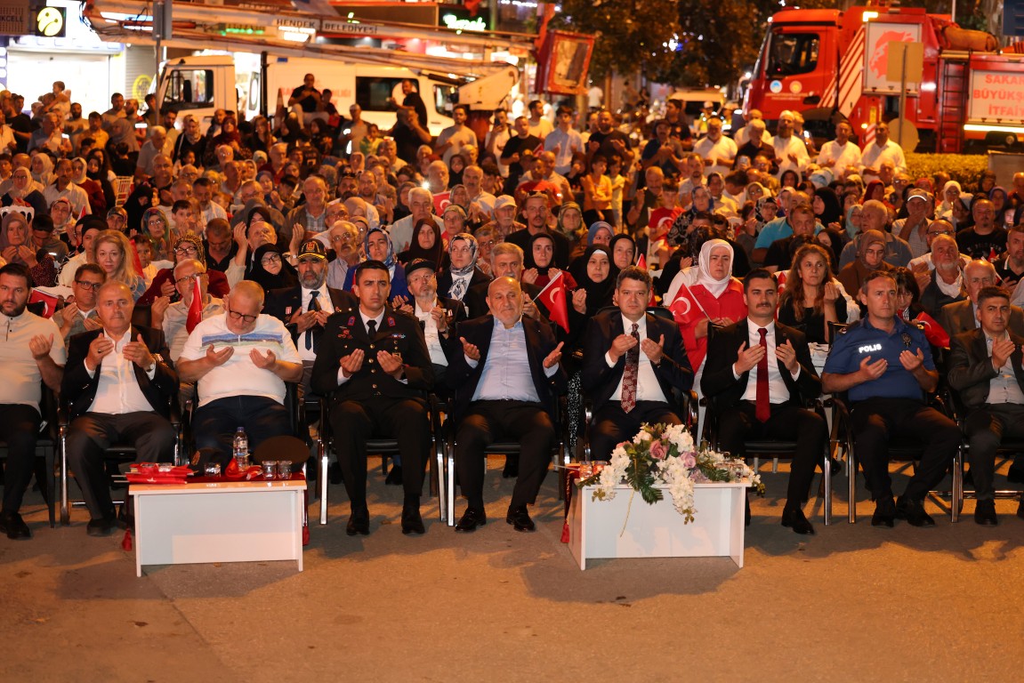 15 TEMMUZ’UN 10’NCU YILINDA HENDEK’TEN BİRLİK VE BERABERLİK MESAJI