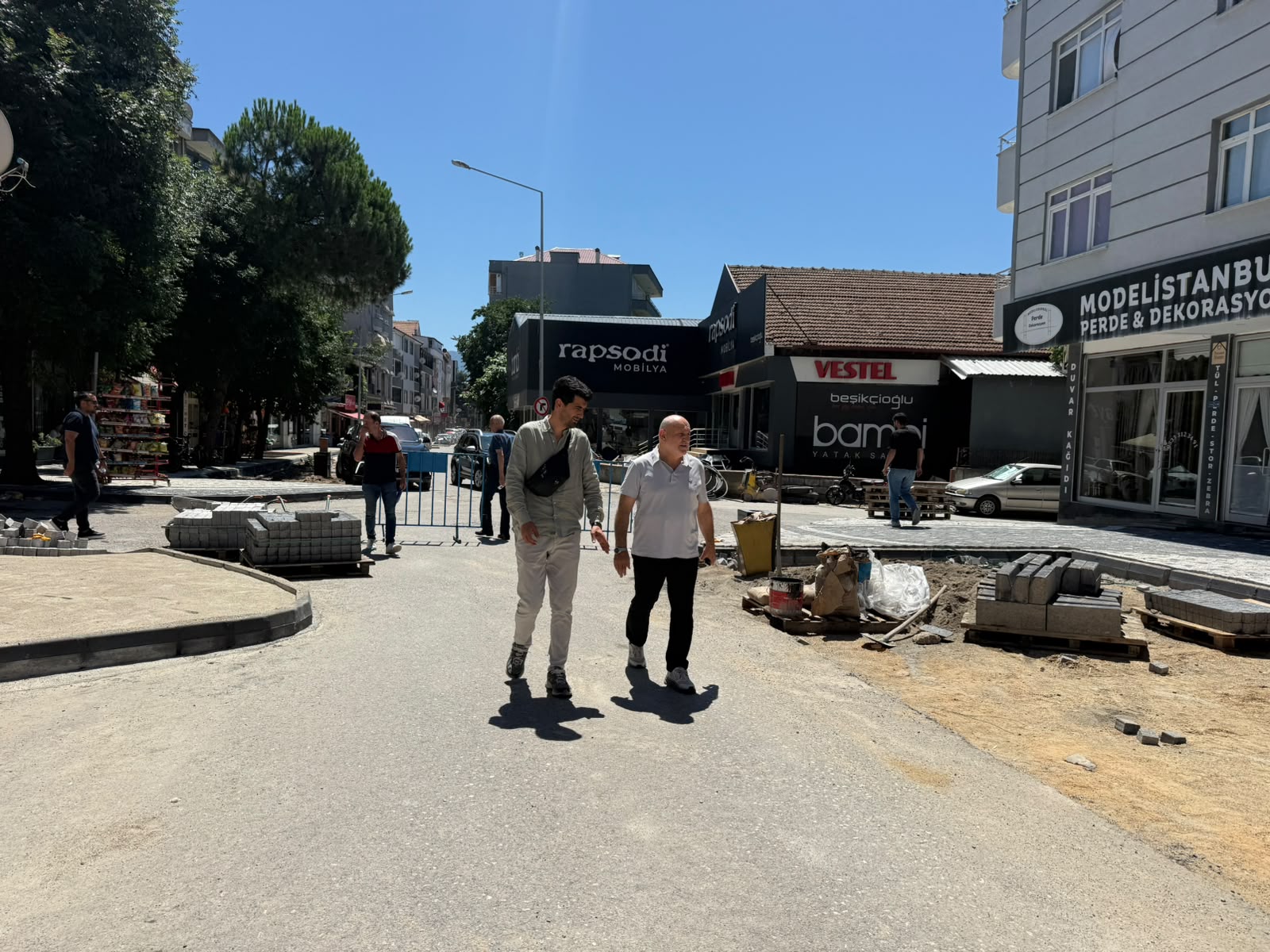 Hendek Belediyesi sahada