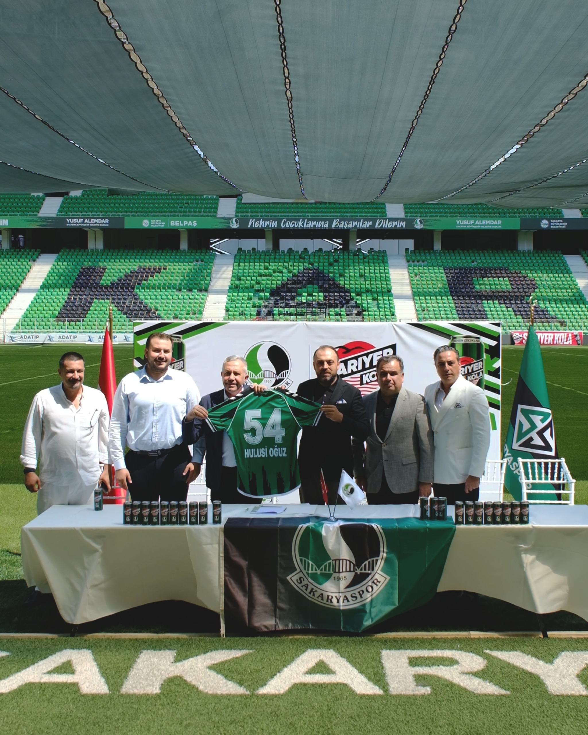SARIYER KOLA’DAN SAKARYASPOR'A SPONSORLUK DESTEĞİ