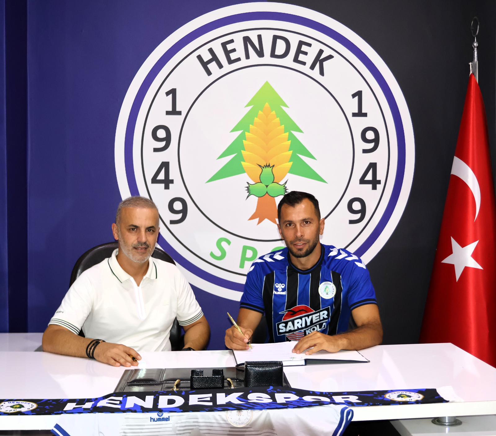 Hendekspor’da Kaptan Yuvada Kaldı
