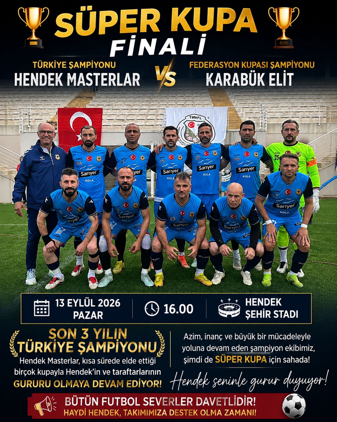SÜPER KUPA FİNALİNE DAVETLİSİNİZ