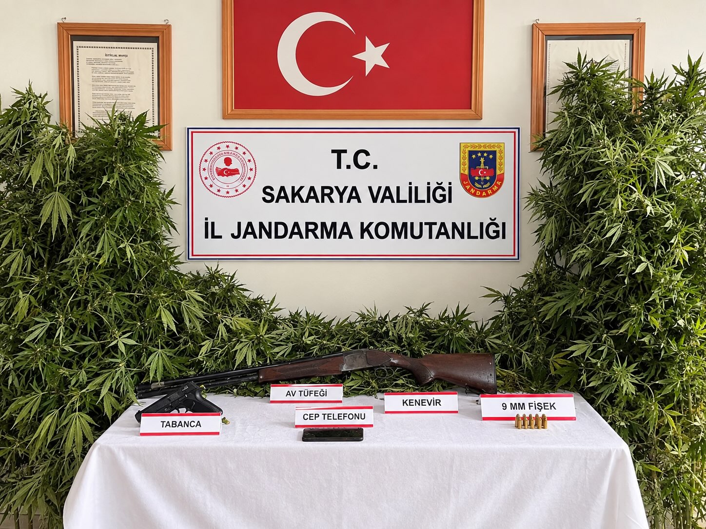Hendek'te uyuşturucu operasyonu