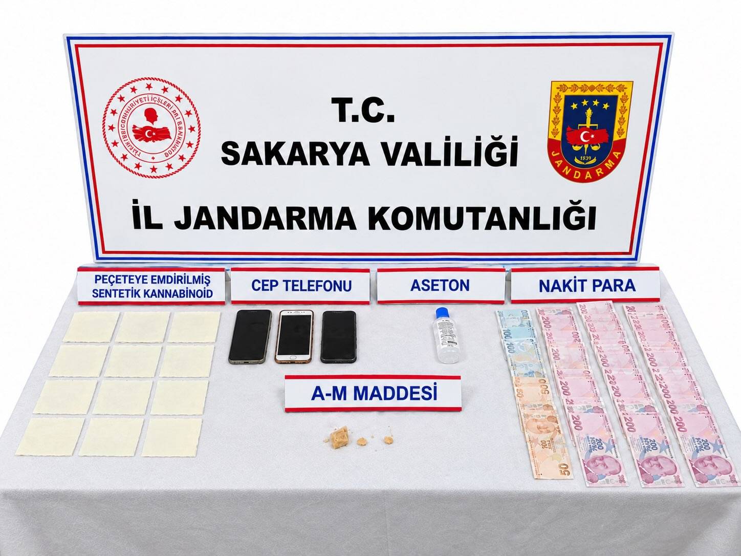 Hendek'te uyuşturucu operasyonu