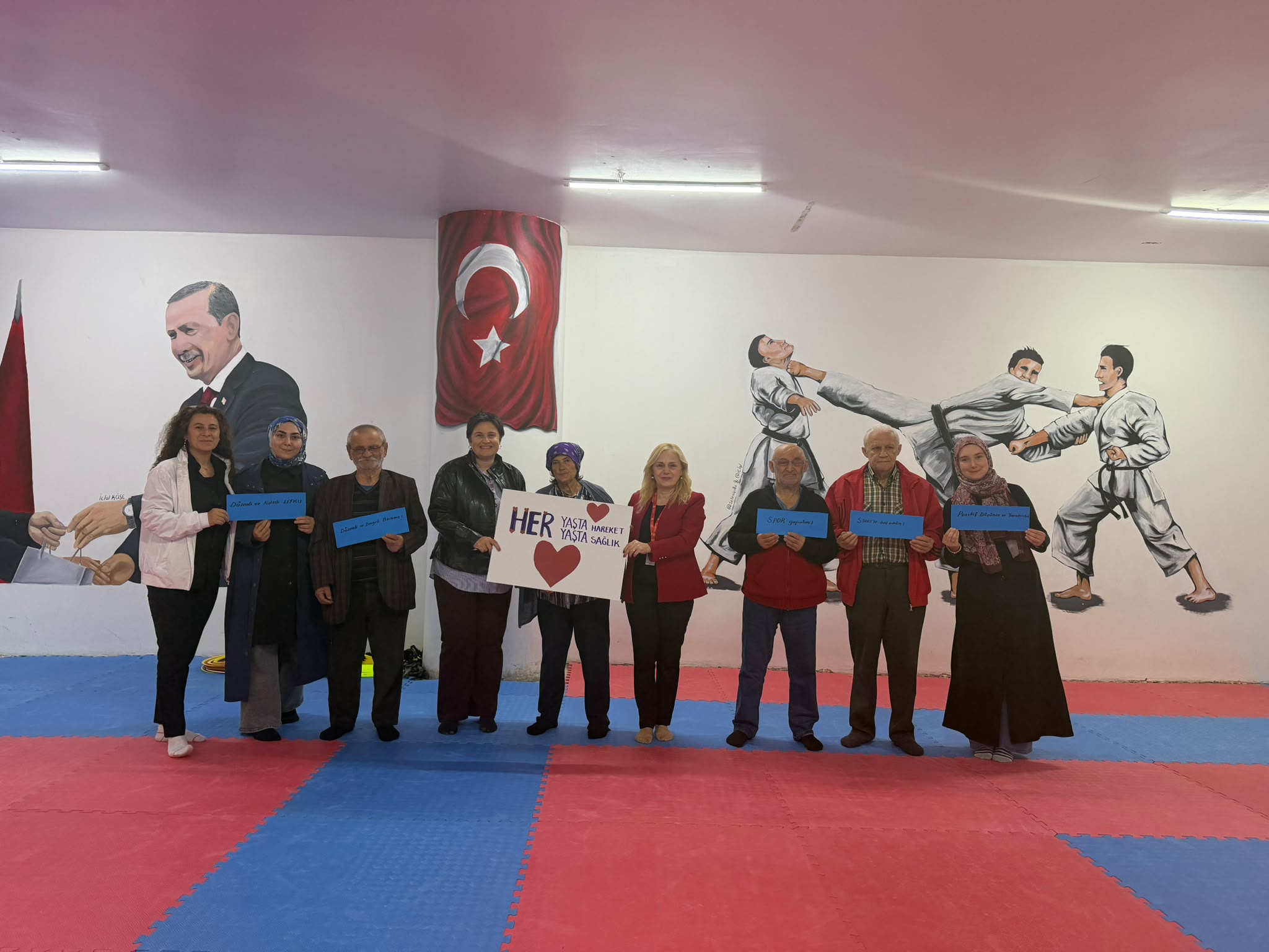 DÜNYA KALP GÜNÜNDE; HER YAŞTA HAREKET, HER KALPTE SAĞLIK ETKİNLİĞİ GERÇEKLEŞTİRİLDİ
